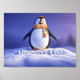 Poster Perguntas frequentes sobre Linuxeros