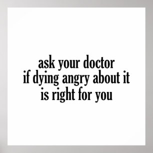 Poster Pergunte ao seu médico