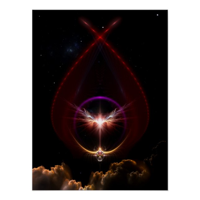 Póster Peridin Fractal Art Perfect Poster (Frente)