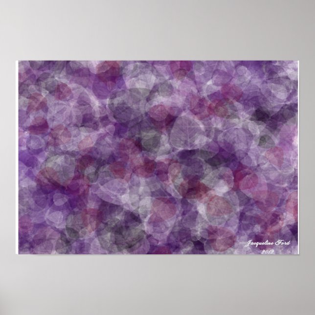 Poster Perigo Roxo (Frente)