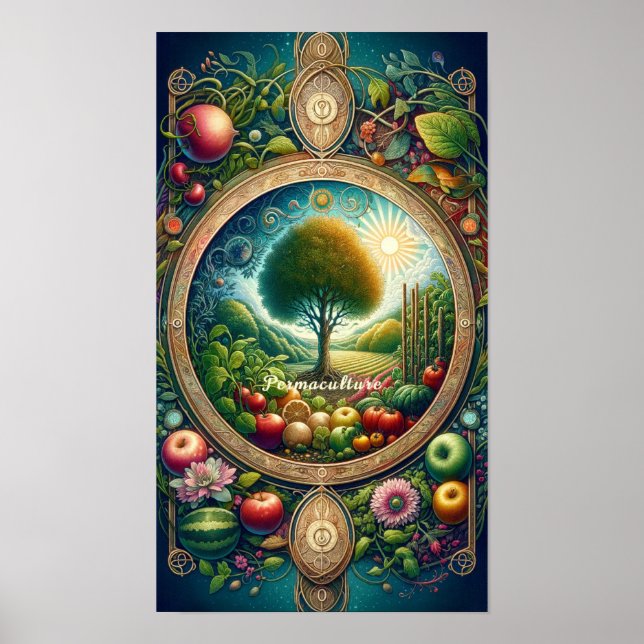 Poster Permaculture Fortune (2) (Frente)