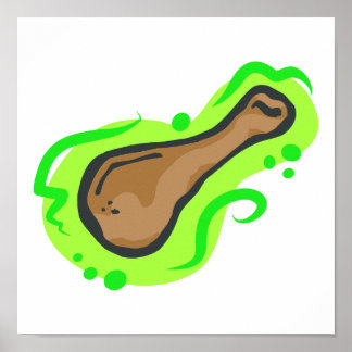 Poster Perna de frango