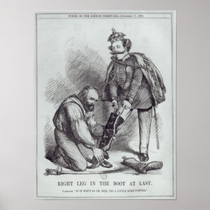 Poster Perna Direita na Arranque em Último'