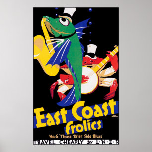 Poster Pernas da Costa Leste, n.o 6