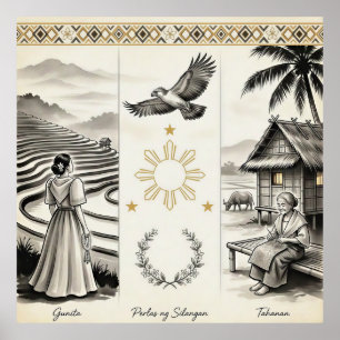 Poster Pérolas do Oriente-Lar das Pérolas-Casa-FilipinoPa