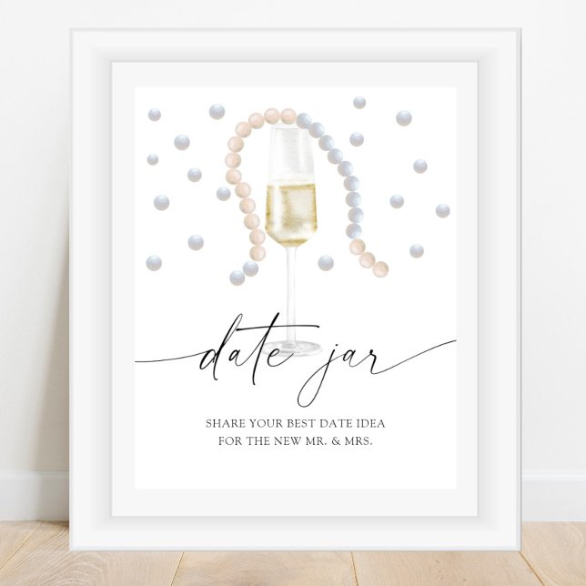 Poster Pérolas e Prosecco - ideias para uma noite de enco (Criador carregado)
