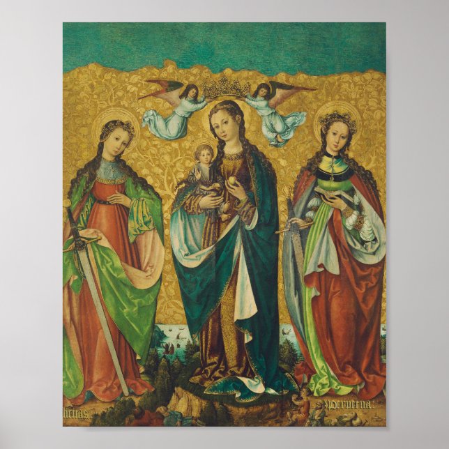 Poster Perpetua & Felicitas – Arena Premium Ouro Mártir (Frente)