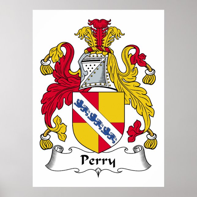 Poster Perry Family Crest (Frente)