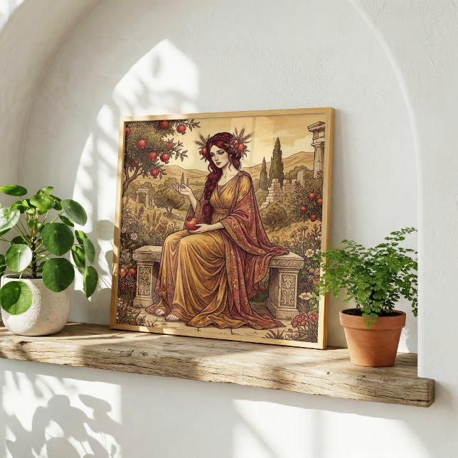 Poster Perséfone Mitologia Grega (Criador carregado)