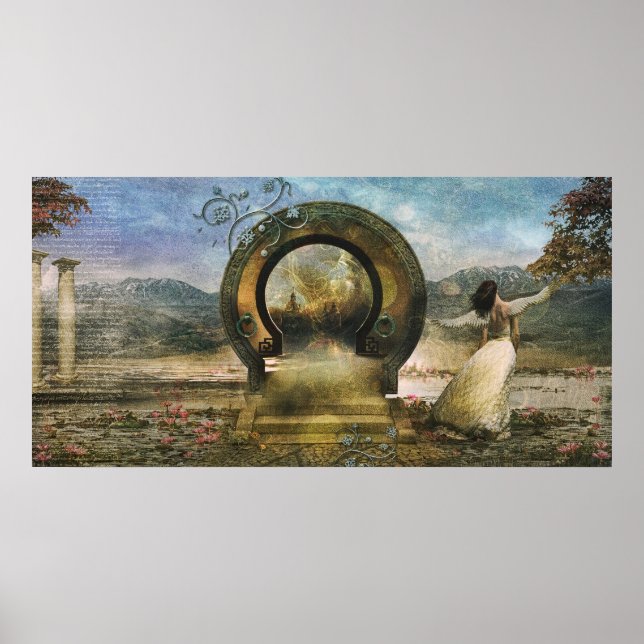 Póster perseguindo o destino (Frente)