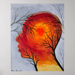Poster Perseguir o sol interior