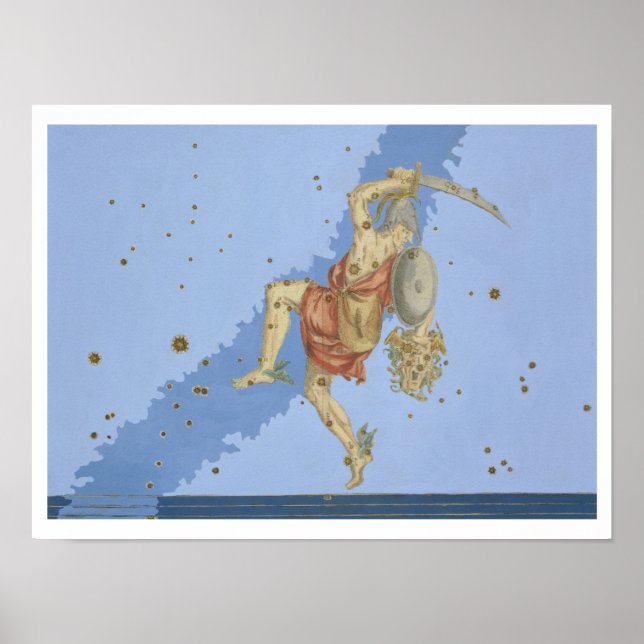 Póster Perseu com cabeça de Medusa, de Uranico (Frente)