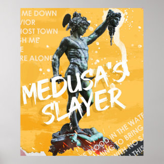 Poster Perseu decapitou o Gorgon Medusa