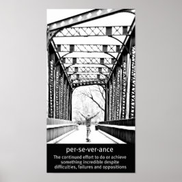 Póster Perseverança de bordo