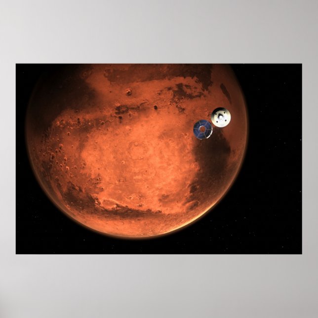 Poster Perseverança Rover Arrancando Seu Palco De Cruzeir (Frente)