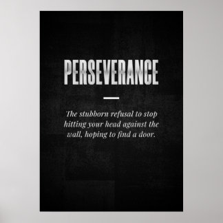 POSTER PERSEVERÊNCIA