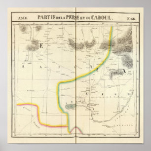 Póster Persia, Kabul Ásia 66
