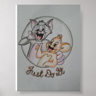 Poster Persiga os seus sonhos