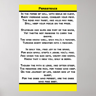 Poster Persistência