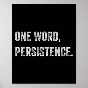 Poster Persistência da Cotação Motivacional Engraçada Min