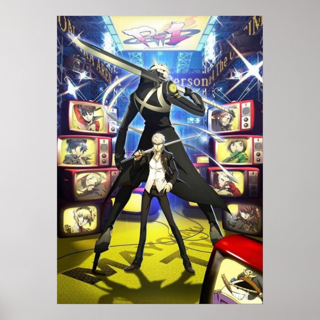 Poster Persona 4 Arena Artwork (Frente)