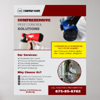 Poster Personalizada dos Serviços de Controlo de P