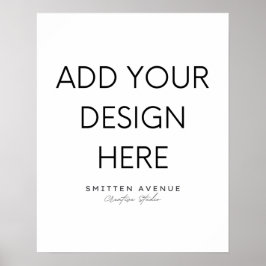 Poster personalizado 16x20 (Matte)