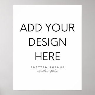 Poster personalizado 16x20 (Matte)