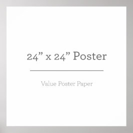 Poster personalizado 24 x 24