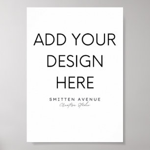 Poster personalizado 5x7 (Matte)