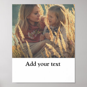 Poster personalizado adicionar seu natal de fotos persona