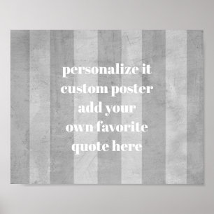 poster personalizado adicione suas faixas de chiqu