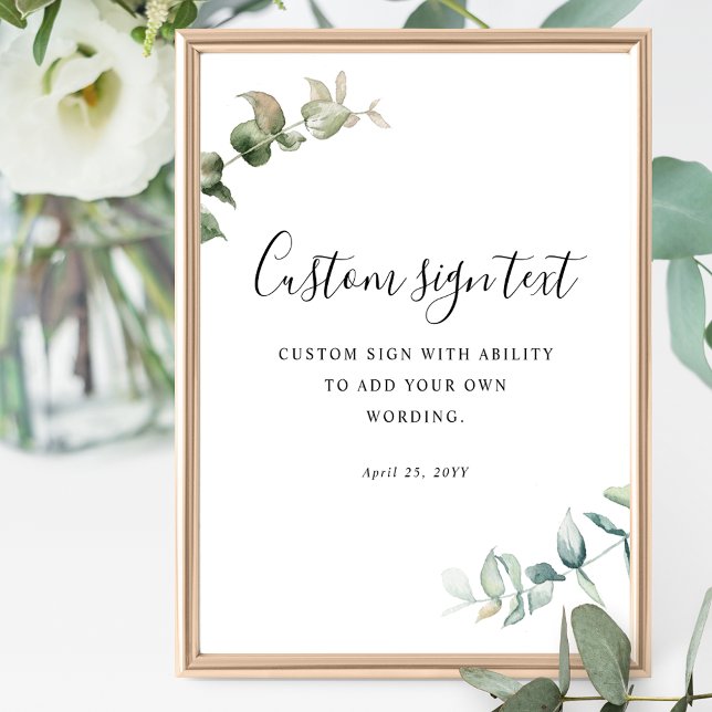 Poster Personalizado, Com Seu Sinal De Verde De Texto Per (Criador carregado)