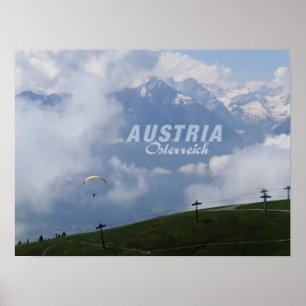 Poster personalizado da Áustria