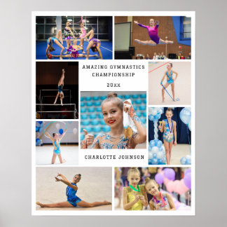 Poster Personalizado de Colagem de Fotografias 9 n