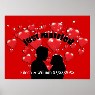 Poster Personalizado de Recens casados de Lotta Am
