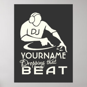Poster personalizado DJ