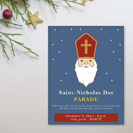 Poster Personalizado do Desfile do Dia do santo Ni