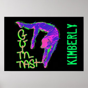 Poster personalizado do Gymnast