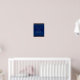 Póster Personalizado - Dourado Confetti e Marinho Azul Be (Nursery 2)