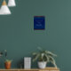 Póster Personalizado - Dourado Confetti e Marinho Azul Be (Living Room 1)