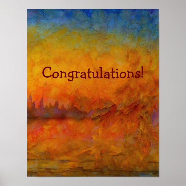 Poster Personalizado "Dreamscape Awakening - Abstrato Art (Frente)