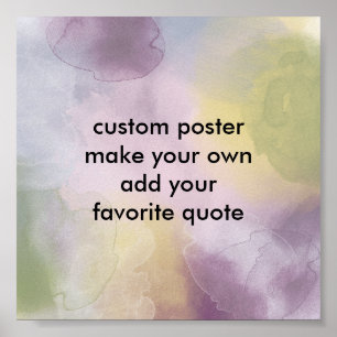 poster personalizado faça sua própria adição