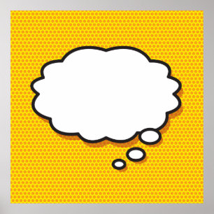 Póster Personalizado o que estou pensando