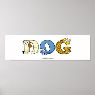 Poster personalizado para alfabéticos