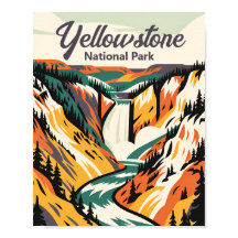 Personalizado Parque Nacional de Yellowstone Lower
