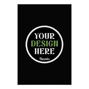 Póster personalizado, único, elegante e minimalista hersh