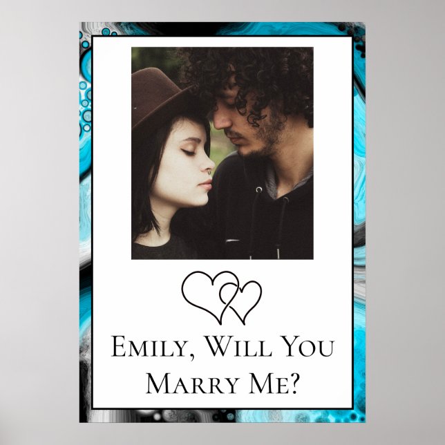 Poster Personalizado Você Me Casado (Frente)