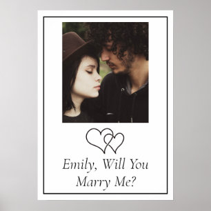 Poster Personalizado Você Me Casado