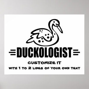 Póster Personalizar Pato